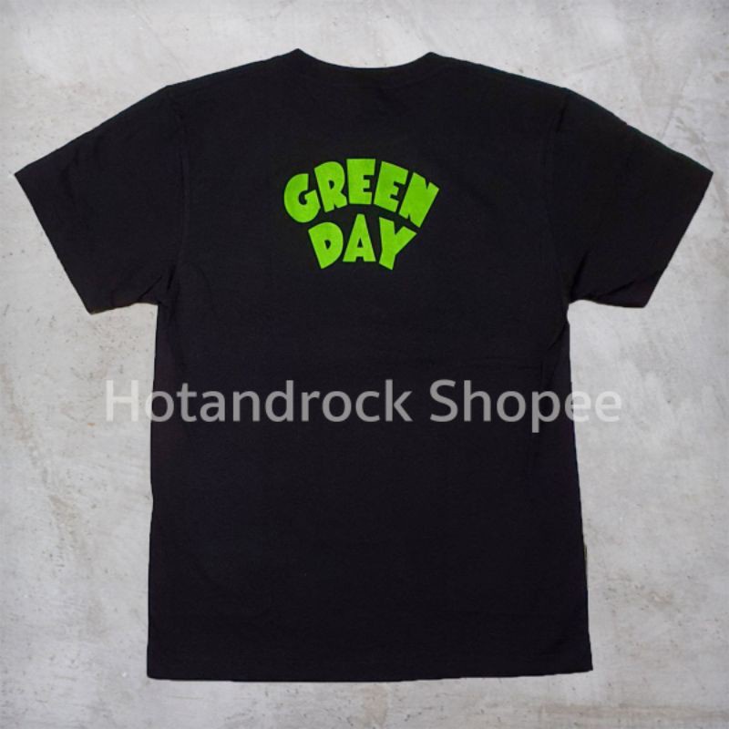 เสื้อยืดวงสีดำ-greenday-tdm-1578-hotandrock