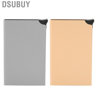 Dsubuy Business Card Holder ‑Theft ‑Magnetic Popup Credit Case Organizer