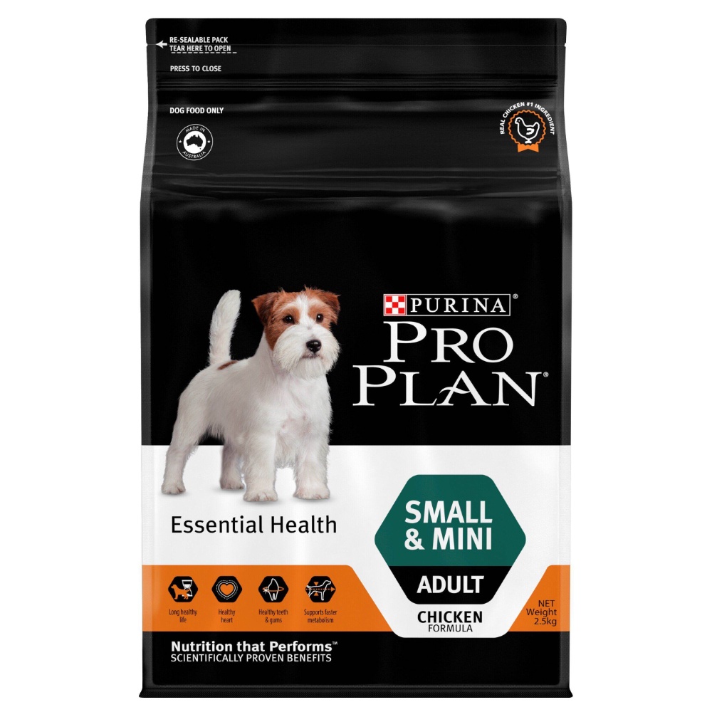 purina-proplan-เพียวริน่า-โปรแพลน-สุนัขโต-พันธุ์เล็กและพันธุ์ตุ๊กตา-สูตรไก่-2-5kg