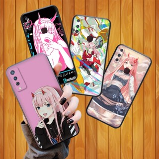 เคสโทรศัพท์มือถือ ซิลิโคนนุ่ม ลาย Zero two LJ73 สําหรับ Samsung Galaxy A11 A12 A13 A14 A21S A22 A22S A23 A31