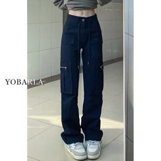 กางเกงขายาว กางเกงเอวสูง สไตล์เกาหลี แฟชั่น 2023 NEW A93L4G3 Fayshow