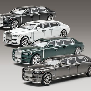 iNG 1: 64 Rolls-Royce Phantom ของเล่นสะสม สําหรับเด็กผู้ชาย อัลลอยด์ โมเดล รถ ของเล่นเด็กผู้ชาย ของขวัญวันเกิด ตกแต่งบ้าน