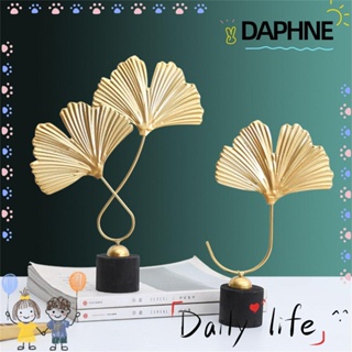 Daphne Gingko Leaf เครื่องประดับ นอร์ดิก สํานักงาน ห้องนั่งเล่น ตกแต่งบ้าน จัดหา