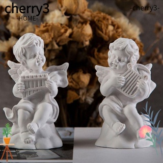 Cherry3 พลาสเตอร์รูปนางฟ้ายิปซั่ม สําหรับตกแต่งบ้าน