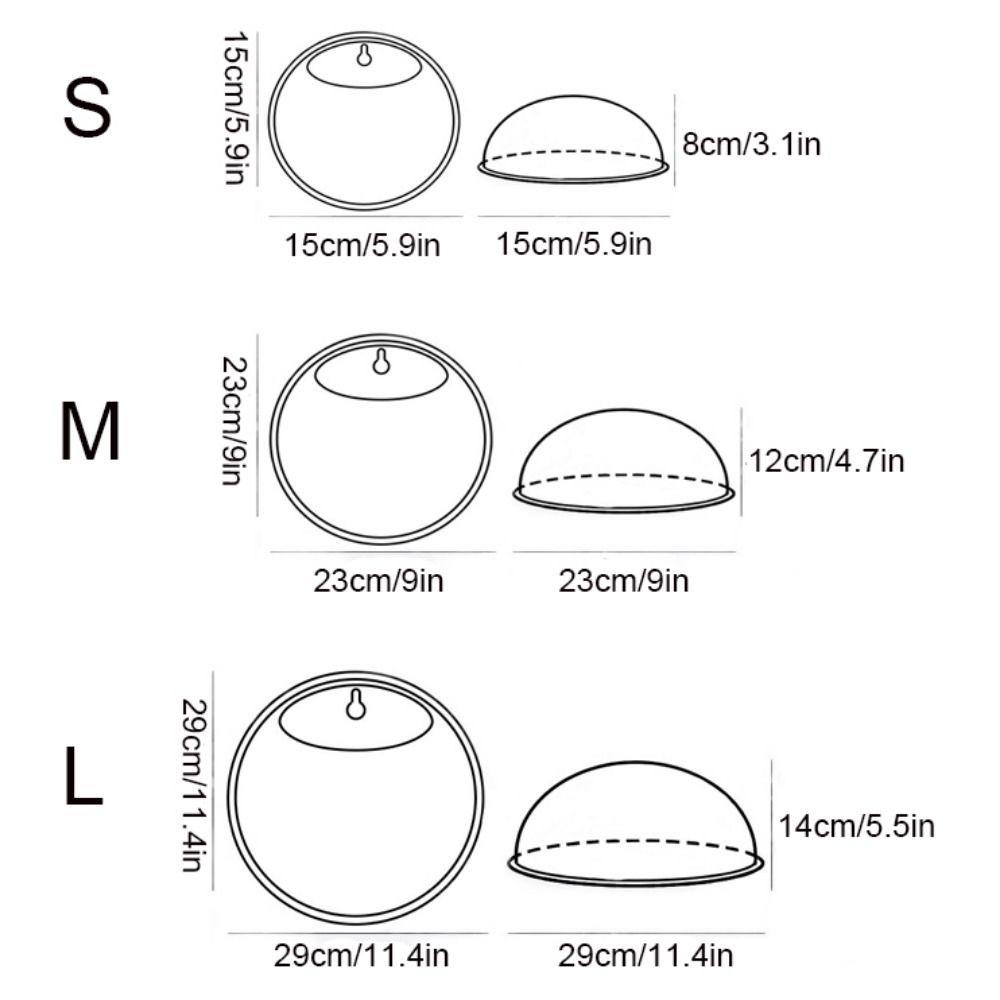 alisond1-ตู้ปลาติดผนัง-ชามปลาแขวนผนัง-3-มิติ-แบบใส-รูปครึ่งวงกลมอะคริลิค-สร้างสรรค์-แขวนตู้ปลากัด