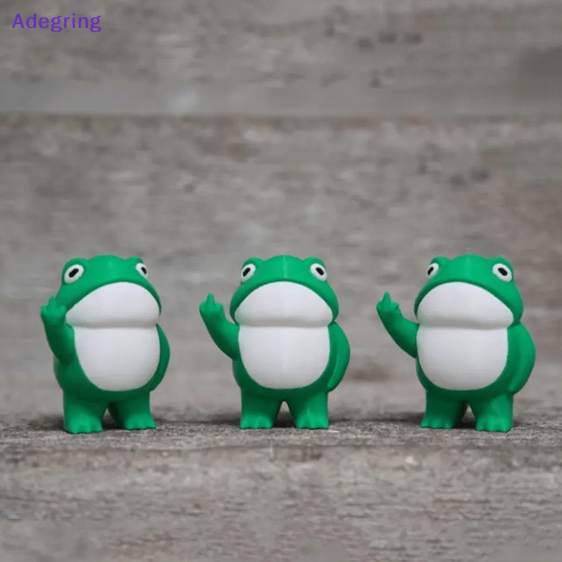 adegring-ฟิกเกอร์เรซิ่น-รูปกบน่ารัก-ขนาดเล็ก-สําหรับตกแต่งบ้าน