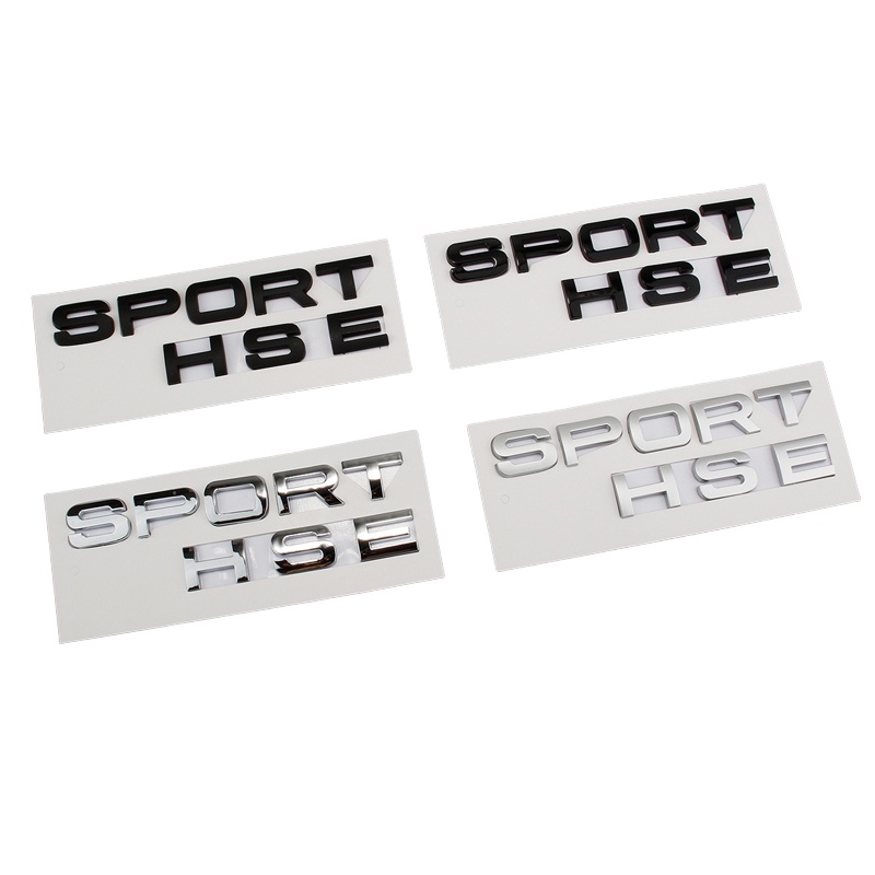 สติกเกอร์ตราสัญลักษณ์ HSE Sport Logo Side Fender Trunk สําหรับติดตกแต่ง ...