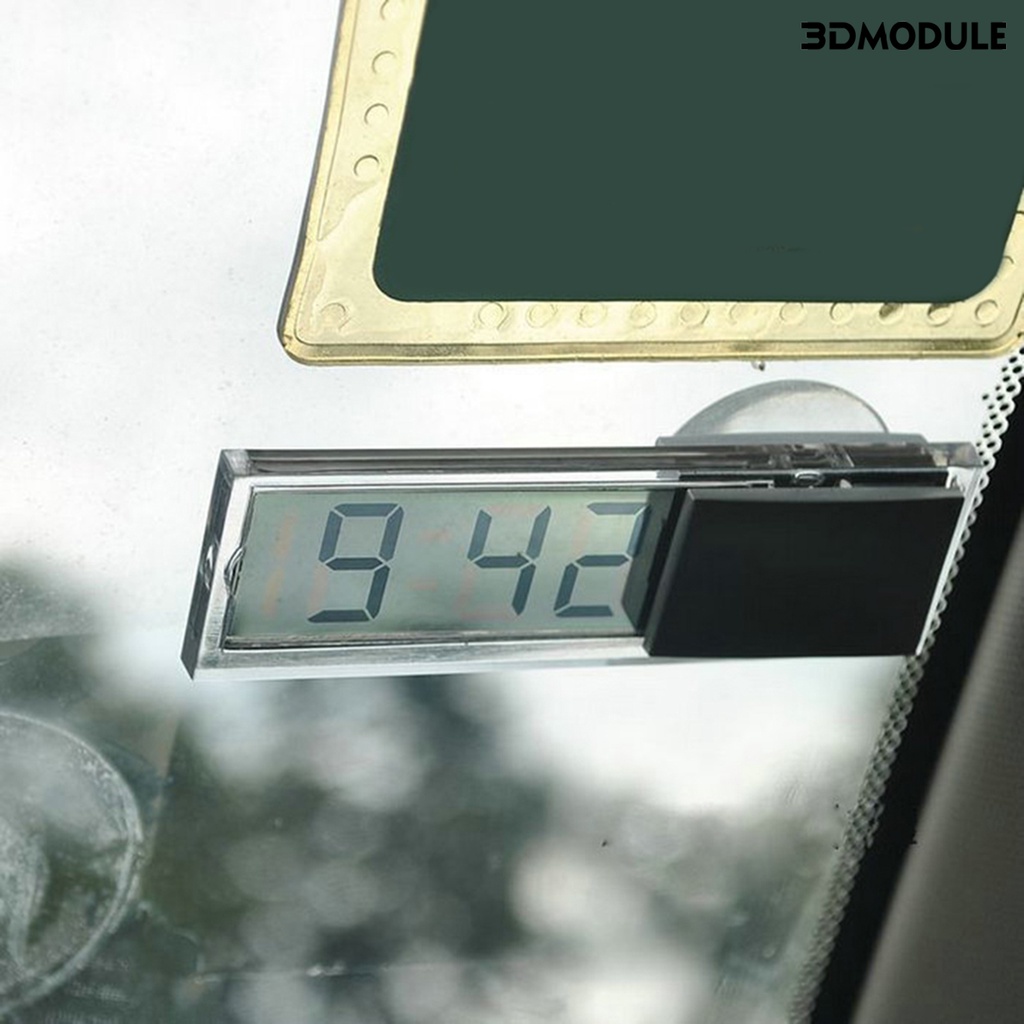 dm-นาฬิกาดิจิทัล-หน้าจอ-lcd-ติดกระจกหน้ารถยนต์
