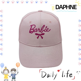 Daphne หมวกเบสบอล ปักลายตัวอักษร ปรับได้ ระบายอากาศ สไตล์ฮิปฮอป สําหรับตุ๊กตาบาร์บี้ กลางแจ้ง
