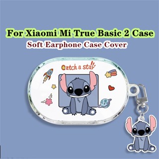 【จัดส่งรวดเร็ว】เคสหูฟัง แบบนิ่ม แบบใส ลายการ์ตูน สําหรับ Xiaomi Mi True Basic 2 Xiaomi Mi True Basic 2