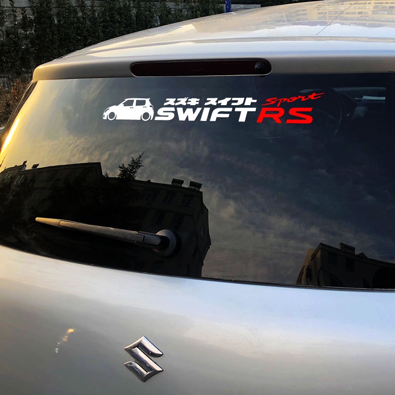 สติกเกอร์-swift-changan-suzuki-suzuki-japan-jdm-สําหรับติดตกแต่งกระจกรถยนต์