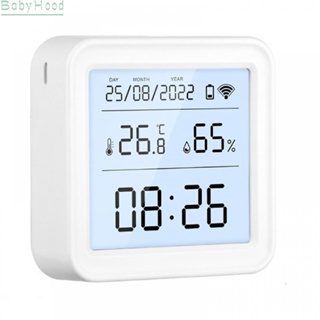 【Big Discounts】Smart WiFi Thermometer Hygrometer Indoor Bluet ooth Room WiFi Temperature Sensor#BBHOOD