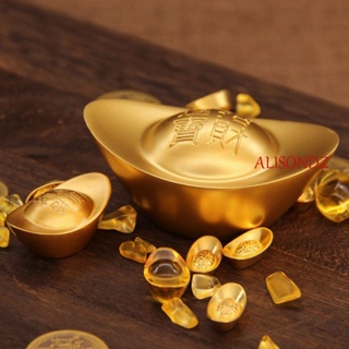 Alisondz ทอง มด โลหะผสม ทองเทียม สมบัติ ชาม เครื่องประดับ จําลอง โบราณ ทองแดงบริสุทธิ์ ห้องนั่งเล่น