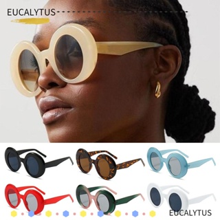 Eutus แว่นตากันแดด ป้องกัน UV400 ขนาดใหญ่ สไตล์พังก์ สําหรับผู้หญิง และผู้ชาย Y2K