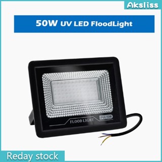 Aks โคมไฟฟลัดไลท์ Led 220v 50w 100w กันน้ํา เรืองแสง สําหรับตกแต่งเวที ปาร์ตี้ฮาโลวีน