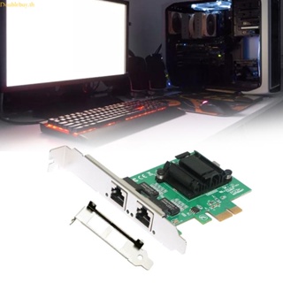 Doublebuy อะแดปเตอร์การ์ดเครือข่ายเกม PCIE 2500Mbps 10 100 1000Mbps RJ45 PCIEX4