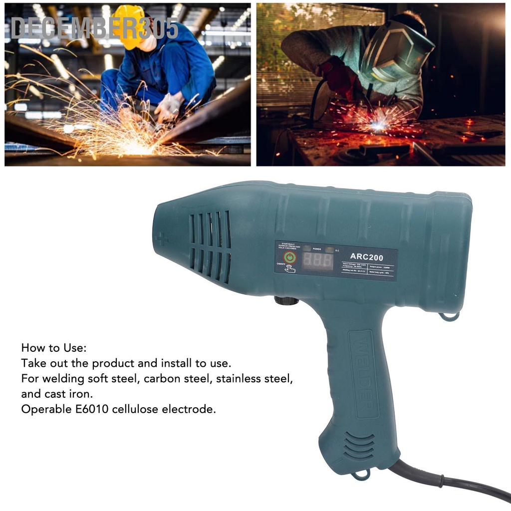 december305-เครื่องเชื่อมมินิ-electric-arc-welder-mma-igbt-inverter-welding-machine-with-grounding-wire-for-steel