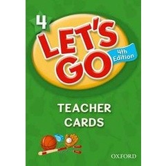 Bundanjai (หนังสือเรียนภาษาอังกฤษ Oxford) Teacher Cards Lets Go 4th ED 4
