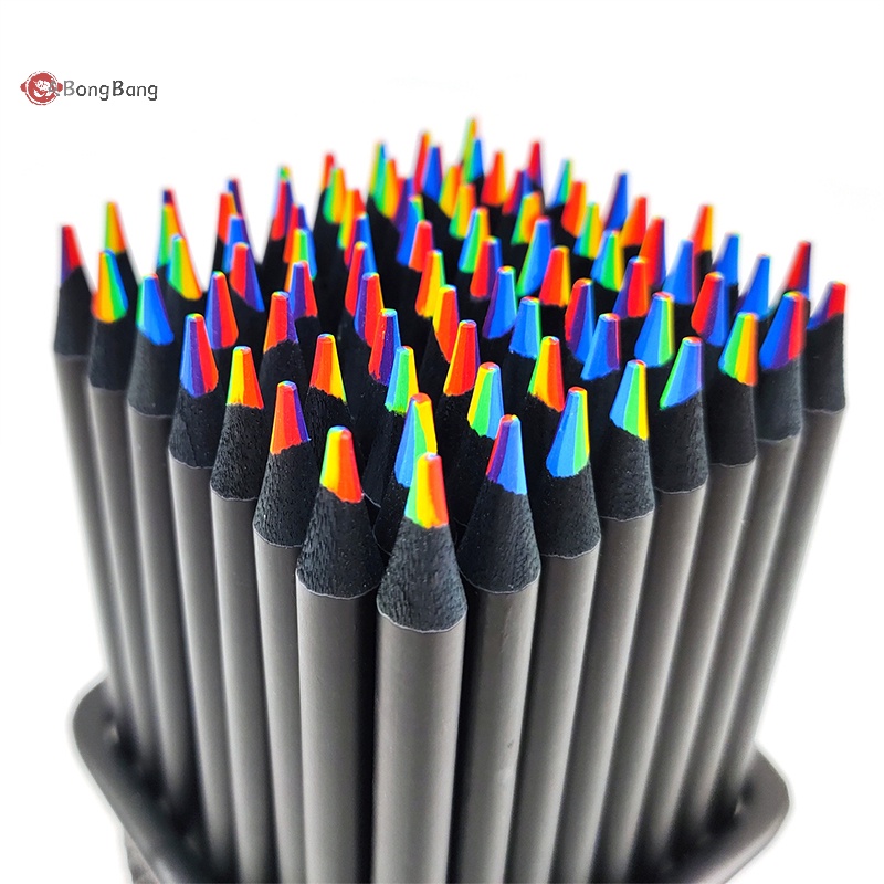 abongbang-ชุดดินสอสี-ไล่โทนสี-7-สี-4-ชิ้น