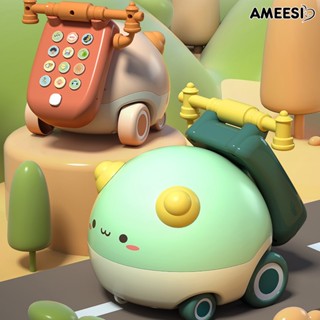 Ameesi ของเล่นโทรศัพท์จําลอง ป้องกันการสึกหรอ สําหรับเด็กวัยหัดเดิน