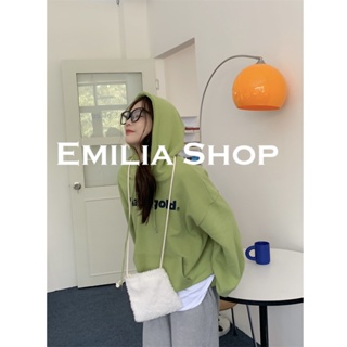 EMILIA SHOP  เสื้อผ้าผู้ญิง แขนยาว เสื้อฮู้ด  fashion คุณภาพสูง Korean Style สไตล์เกาหลี A98J1K3 36Z230909