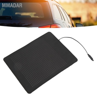 MMADAR หน้าจอ LED รถยนต์แบบยืดหยุ่น 32x32 ความละเอียด Bluetooth APP ควบคุมการเลื่อนป้ายโฆษณา USB 5V 230x187mm