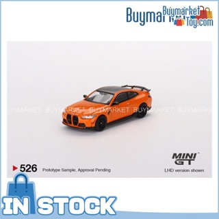 [ของแท้] Mini GT 1:64 #526 BMW M4 M-Performance (G82) Fire Orange LHD