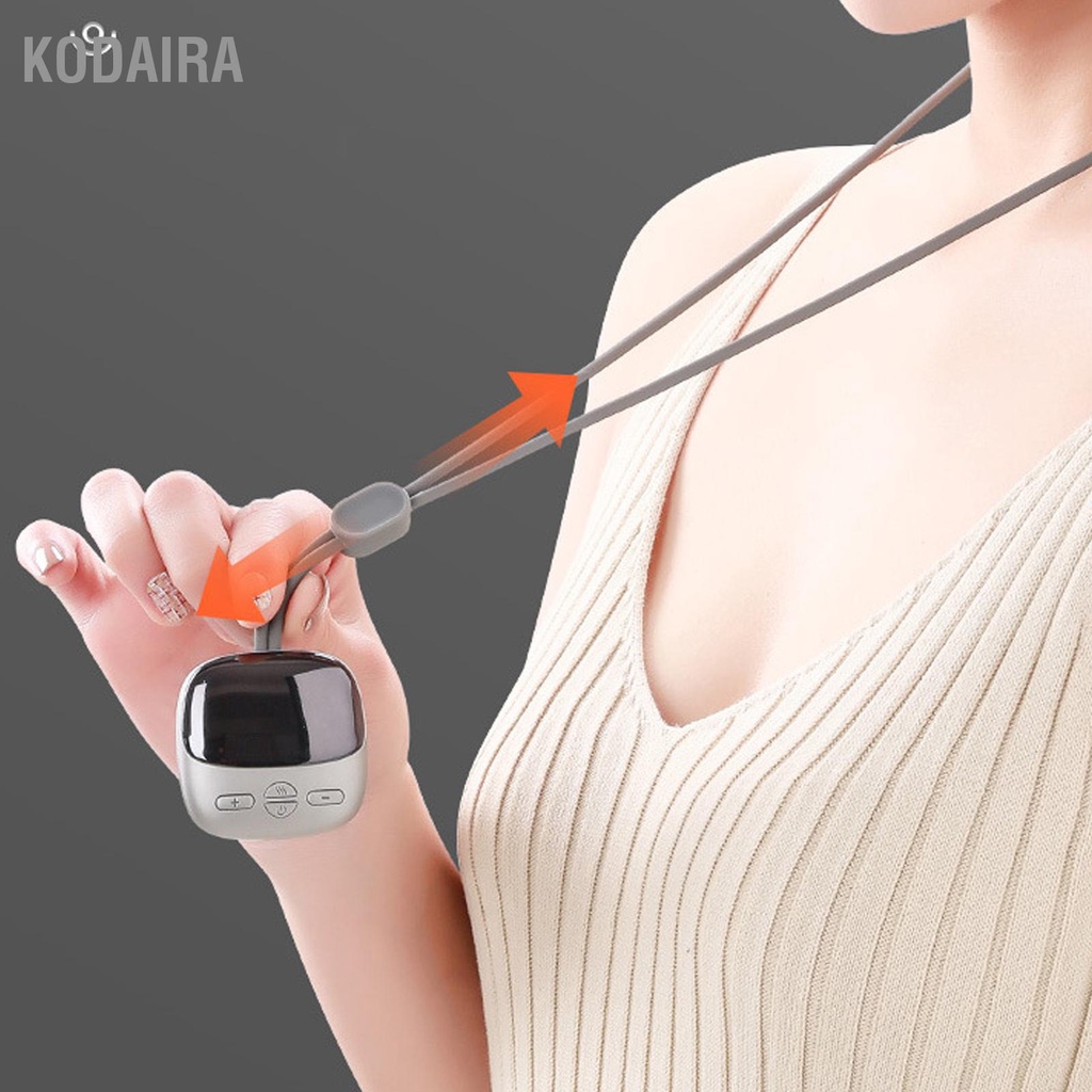 kodaira-สร้อยคอมินินวดคอ-4-โหมด-9-แรง-3-เกียร์ประคบร้อน-dual-pulse-smart-pendant-massager