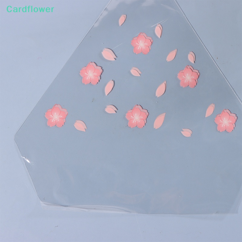 lt-cardflower-gt-แม่พิมพ์-ทรงสามเหลี่ยม-ลายดอกซากุระ-สําหรับทําซูชิ-สาหร่ายทะเล-50-ชิ้น