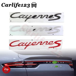 สติกเกอร์กันชนหลัง ลายตราสัญลักษณ์ CayenneS สําหรับ 2003-2010 Porsche Cayenne S