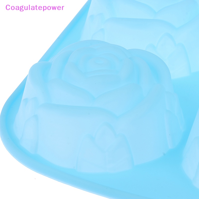 แม่พิมพ์ซิลิโคน-รูปดอกกุหลาบ-3d-6-ดอก-สําหรับทําสบู่-ช็อคโกแลต-เค้ก