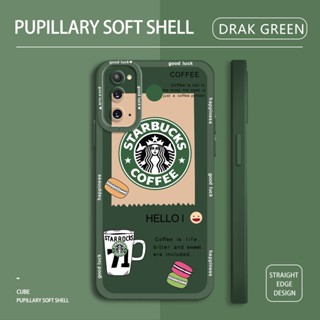 สําหรับ Samsung Galaxy S20 Plus S20 Ultra S20 FE 5G เคสโทรศัพท์ซิลิโคน TPU แบบนิ่ม กันกระแทก ป้องกันกล้อง ลายกาแฟ Starbucks