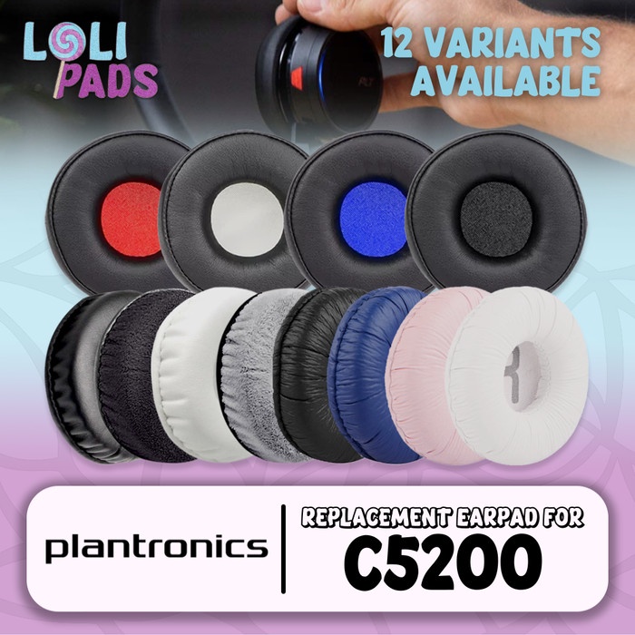 โฟม Earpad Ear Cushion Plantronics C5200 C 5200 Pad โฟม Earcup | Shopee ...