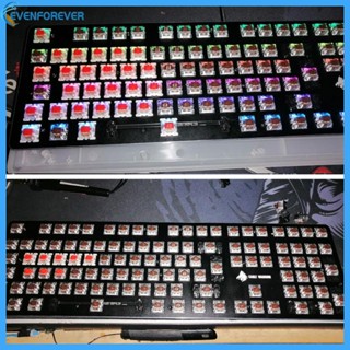 Ev สวิตช์คีย์บอร์ดเมคคานิคอล แบบใส 3pins Gateron MX GK61 GK64 GH60 Cherry 10 ชิ้น