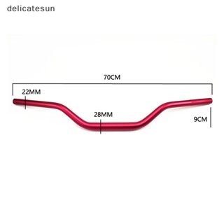 Delicatesun แฮนด์บาร์อลูมิเนียมอัลลอยด์ CNC 28 มม. สําหรับรถมอเตอร์ไซค์ สกูตเตอร์