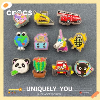 ใหม่ crocs jibbitz Charms รองเท้าแตะลําลอง มีไฟแฟลช LED สลับได้ คุณภาพสูง เหมาะกับของขวัญวันเกิด