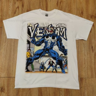 VENOM COMICS BOOTLEG DTG (DIGITAL TO GARMENT) เสื้อ Gildan สกรีนดิจิตอล คมชัด เสื้อวง เสื้อทัวร์ เสื้อลายการ์ตูน