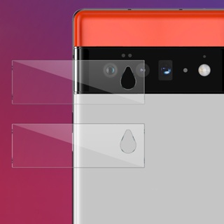 Google Pixel 6 7 Pro 6A ฟิล์มกันรอยเลนส์กล้อง 7.5H ฟิล์มกระจกไฟเบอร์นิ่ม ป้องกันเลนส์ HD ใส
