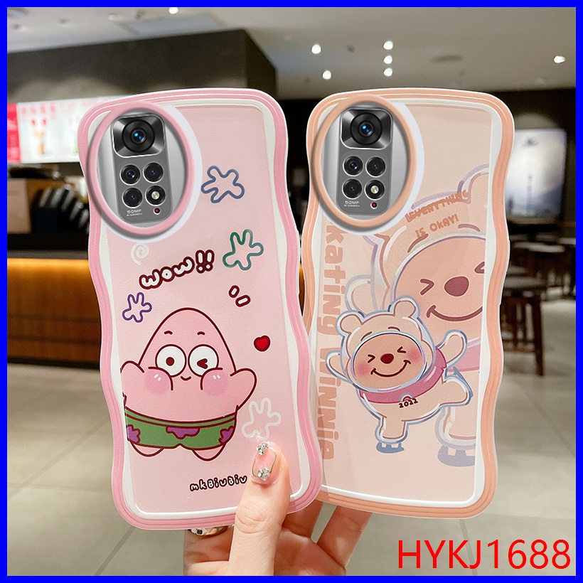 เคส-redmi-note-11-pro-เคส-redmi-note-11pro-4g-เคสโทรศัพท์มือถือคู่รัก-tpu-แบบนิ่ม-ลายหยัก-สําหรับ-5g-ty