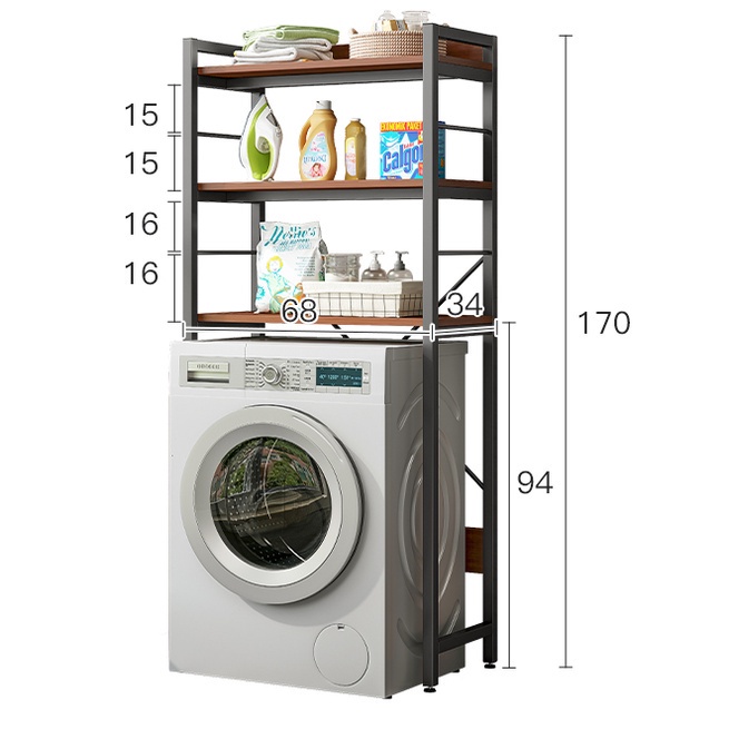 ชั้นวางเครื่องซักผ้า-ชั้นเก็บของในห้องน้ำ-ระเบียงห้องน้ำ-bathroom-shelves-washing-machine-shelf