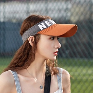 หมวกกันแดด ผ้าถัก ฉลุลาย สไตล์ใหม่ เหมาะกับเล่นกีฬากลางแจ้ง สําหรับผู้ชาย และผู้หญิง