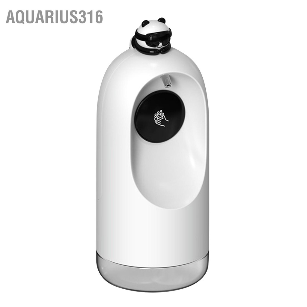 aquarius316-เครื่องจ่ายสบู่โฟมอัตโนมัติ-หมีน่ารัก-เครื่องจ่ายสบู่มือสัมผัสอัจฉริยะที่เรียบง่ายมีสไตล์