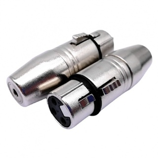 New Arrival~3 Pin XLR To 3.5mm Female Stereo/Audio Connector Microphone Adaptors Coupler