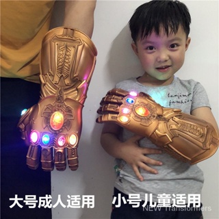 Thanos Unlimited ถุงมือเรืองแสง ลาย Marvel Iron Man Arm L3RT ของเล่นสําหรับเด็ก