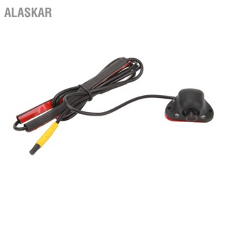 ALASKAR กล้องมองข้างรถ 12V 90 ° HD Night Vision IP68 กล้องจุดบอดกันน้ำสำหรับรถพ่วงรถบรรทุก RV Caravan