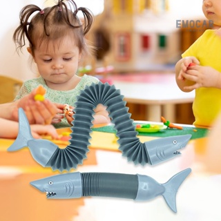 ของเล่นบีบกด รูปปลาฉลาม สามารถพับเก็บได้ เพื่อการเรียนรู้ สําหรับเด็ก
