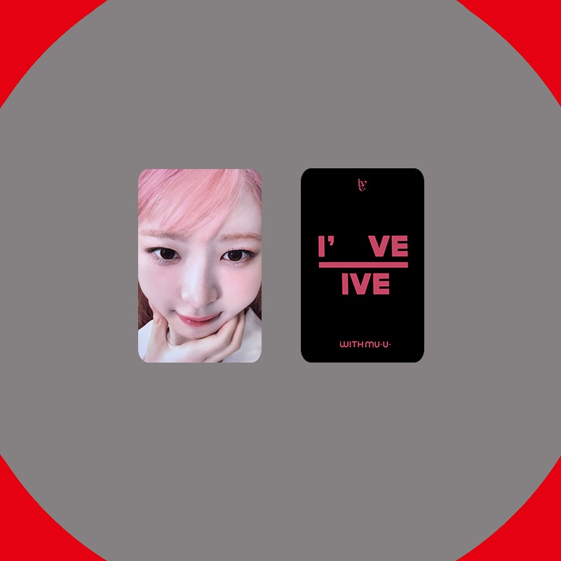 ive-comeback-1st-full-ambum-iam-ive-ive-withmuu-special-edition-โฟโต้การ์ด-คอลเลกชันการ์ดเซลฟี่-gaeul-yujin-rei-wonyoung-liz-leeseo