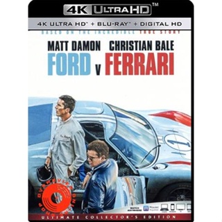 4K UHD - Ford v Ferrari (2019) ใหญ่ชนยักษ์ ซิ่งทะลุไมล์ - แผ่นหนัง 4K (เสียง Eng 7.1 Atmos/ ไทย | ซับ Eng/ ไทย) 4