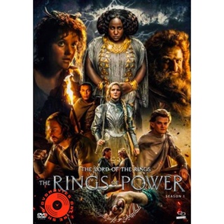 DVD The Lord of the Rings The Rings of Power (2022) Season 1 เดอะลอร์ดออฟเดอะริงส์ แหวนแห่งอำนาจ ปี 1 (8 ตอนจบ) (เสียง ไ