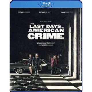 แผ่น Bluray หนังใหม่ The Last Days of American Crime (2020) ปล้นสั่งลา (เสียง Eng/ไทย | ซับ Eng/ ไทย) หนัง บลูเรย์
